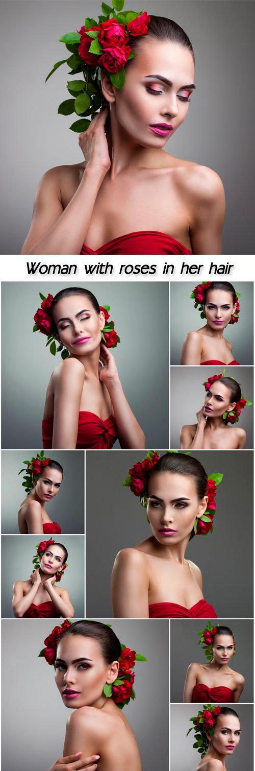 woman-with-roses-in-her-hair-7543677